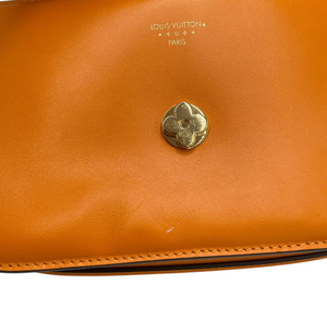 Louis Vuitton Pont 9 Orange Leather