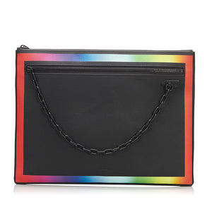 Louis Vuitton Pochette A4 Rainbow Black Taiga