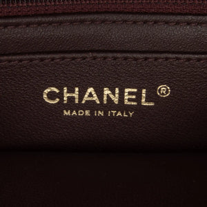 Chanel CC Single Flap Black Diagonal Quilter Calfskin Gold
