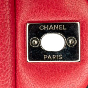 Chanel Classic Double Flap Medium Burgundy Caviar gold