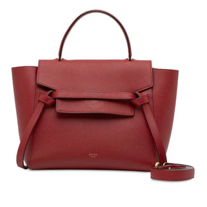 Celine Belt Bag Micro Red Calfskin