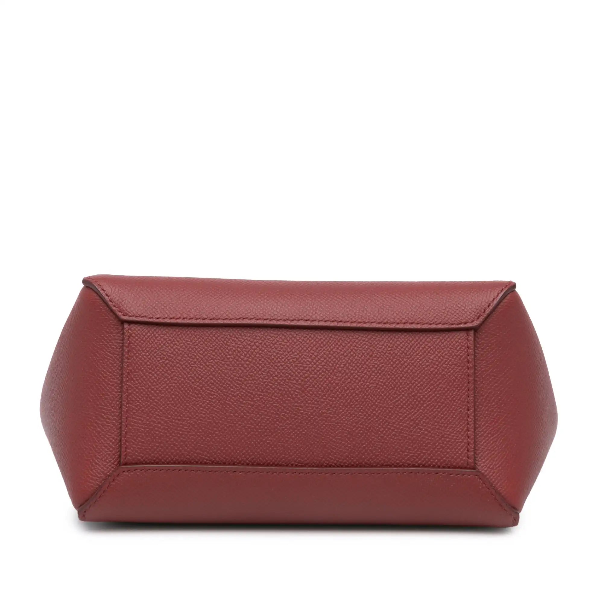 Celine Belt Bag Micro Red Calfskin