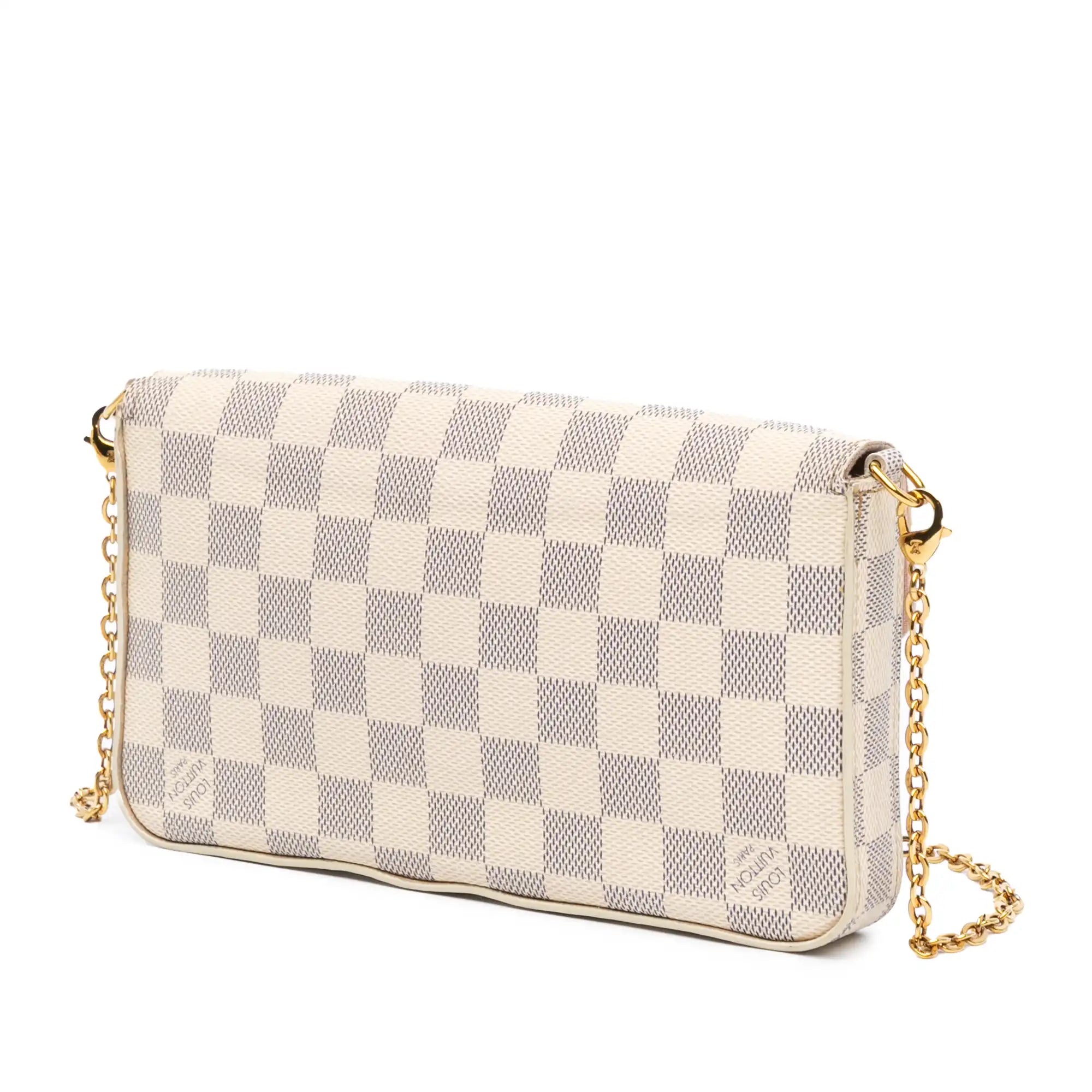 Louis Vuitton Pochette Félicie Damier Azur Canvas