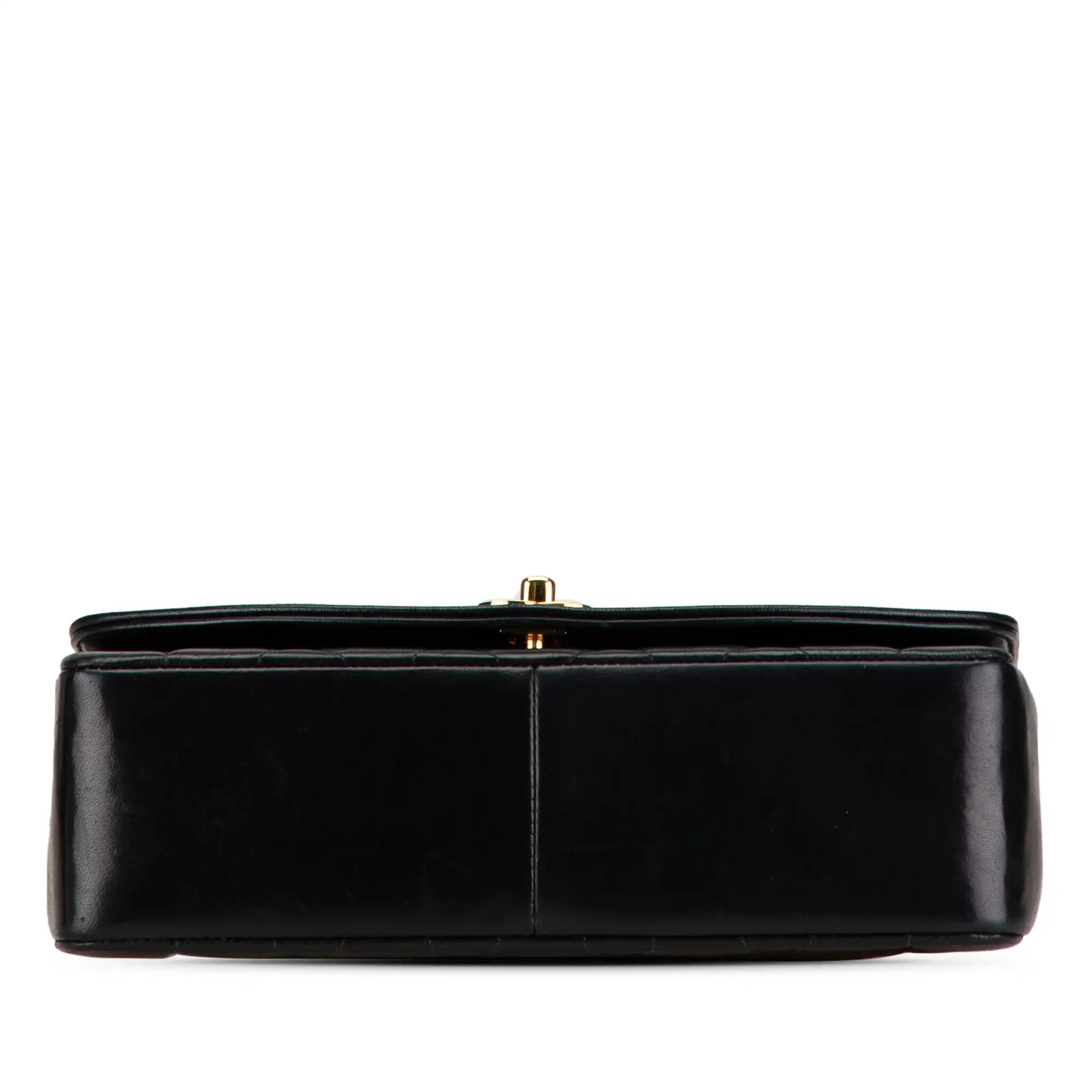 Chanel Diana Medium Black Lambskin Gold