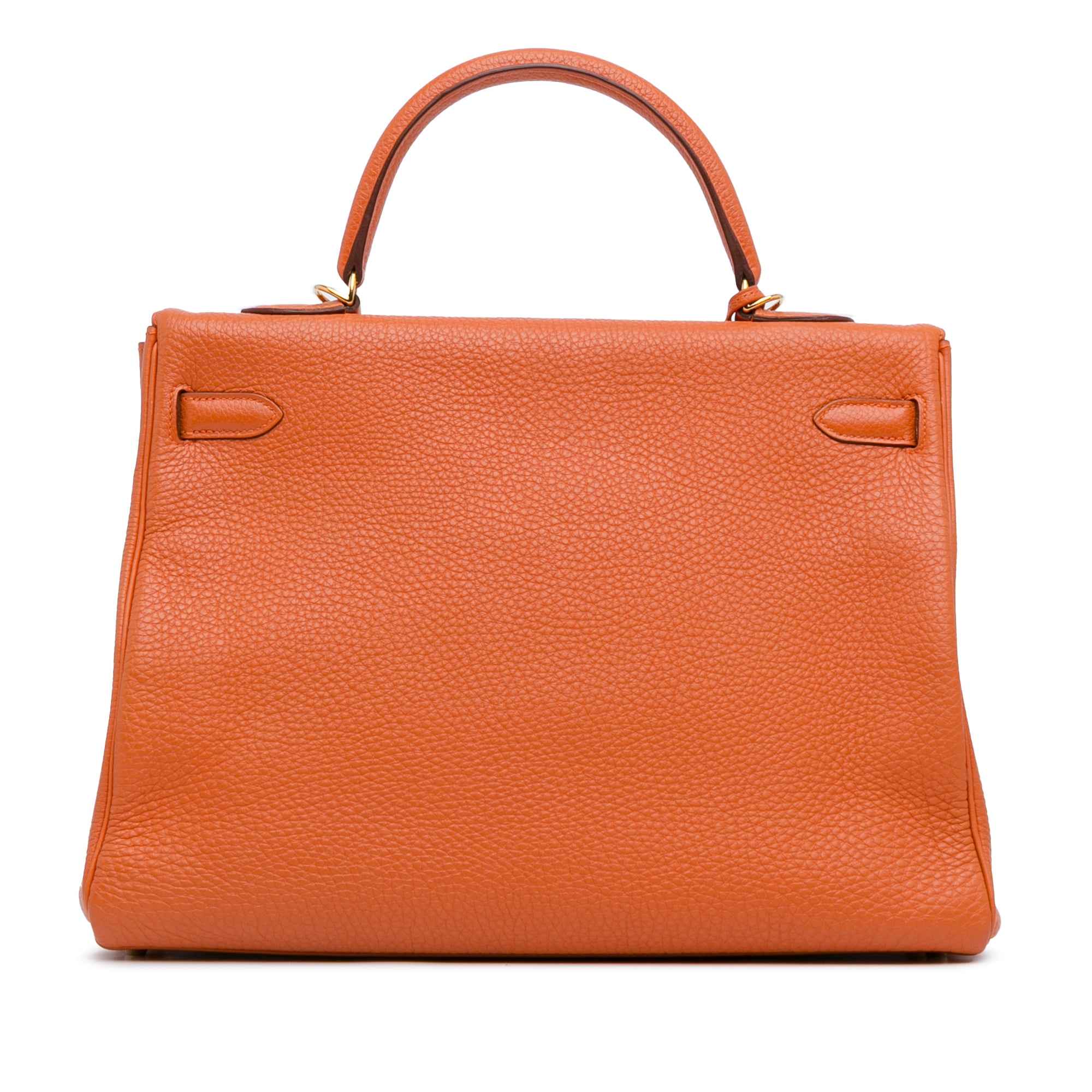 Hermès Kelly 35 Retourne Orange Togo