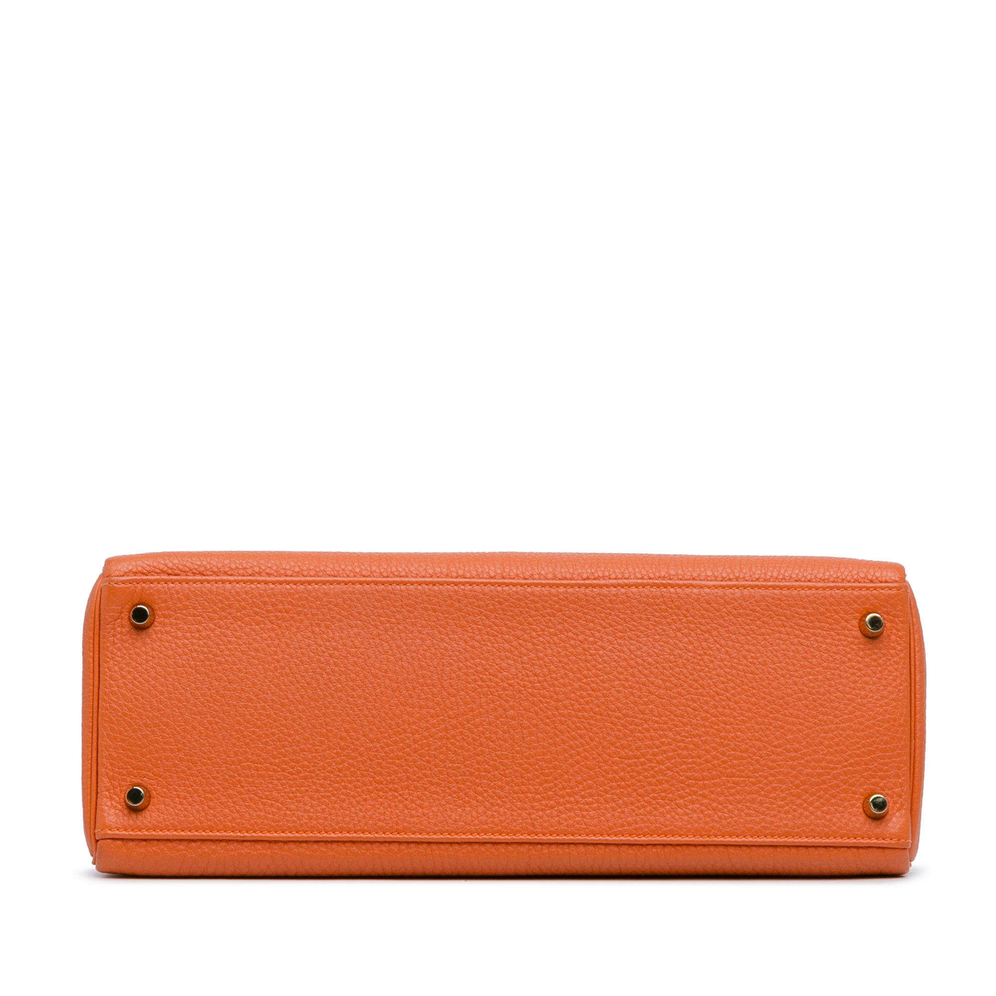 Hermès Kelly 35 Retourne Orange Togo