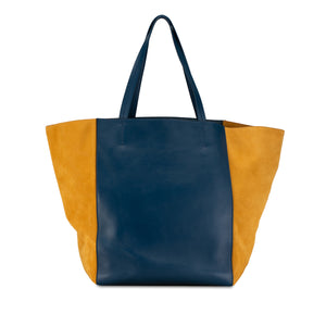 Celine Cabas Phantom Tote Bag Bicolor Suede