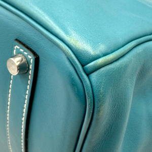 Hermès Birkin 35 Blue Swift Palladium