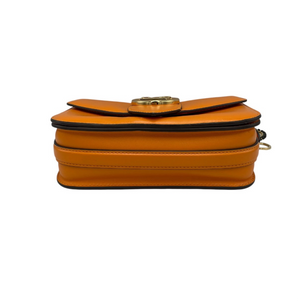 Louis Vuitton Pont 9 Orange Leather