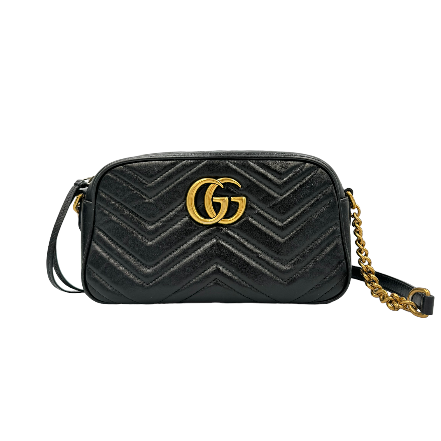 Gucci GG Marmont Crossbody Bag Black