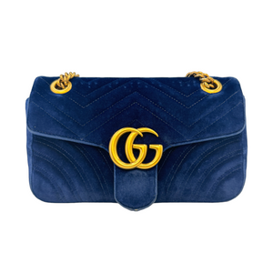 Gucci GG Marmont petit velours noir