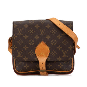 Louis Vuitton Cartouchiere MM Monogram Canvas