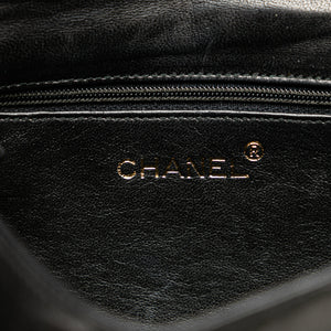 Chanel CC Flap Black Diamond Lambskin Gold