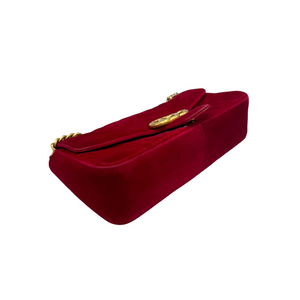 Gucci marmont petit velours rouge