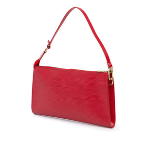 Louis Vuitton Pochette Accessoires Red Epi