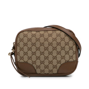 Gucci Bree Crossbody Bag Brown GG Canvas