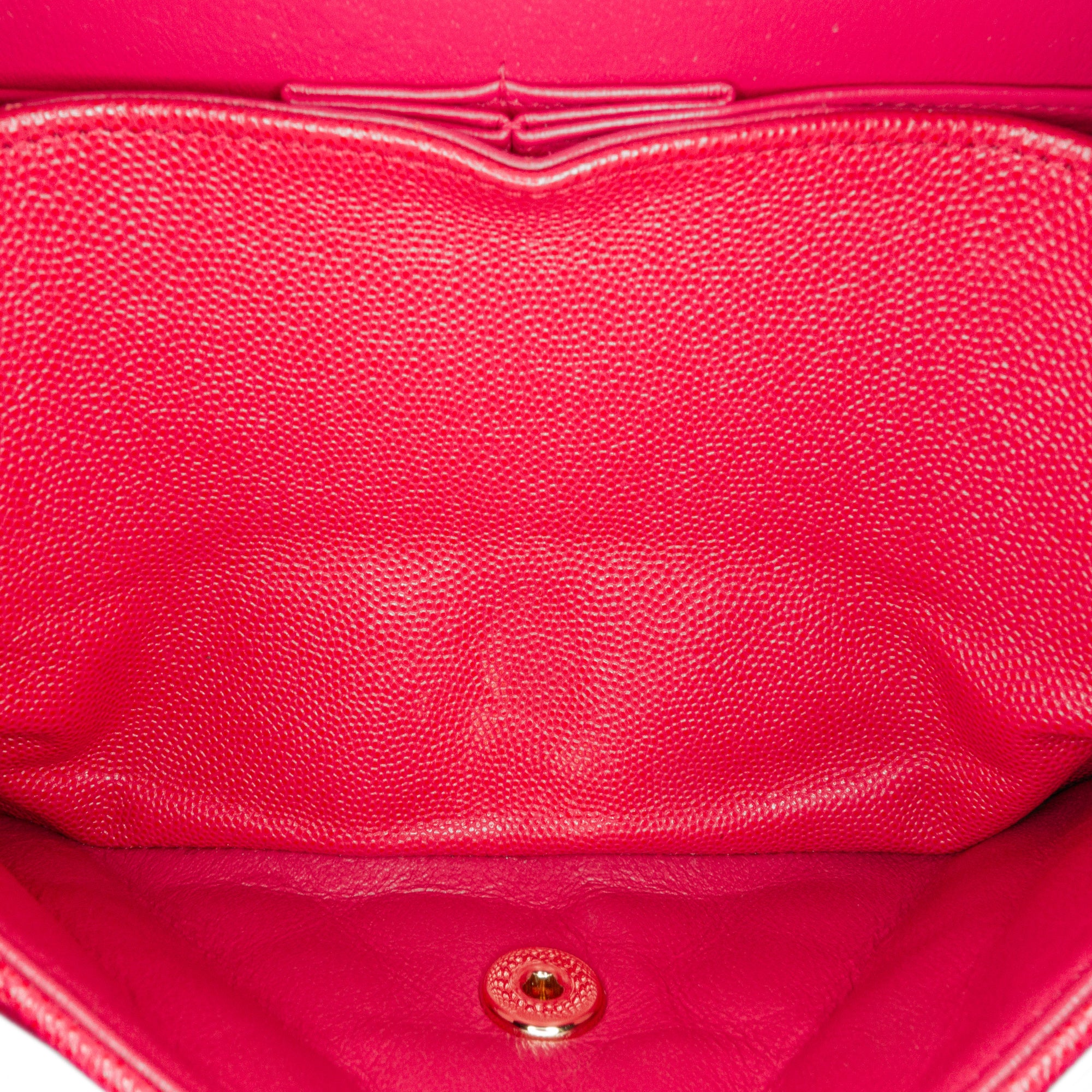 Chanel Classic Double Flap Small Pink Caviar