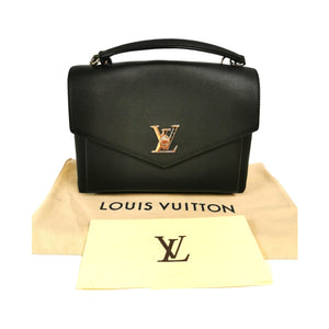 Louis Vuitton Mylockme Top Hand Black Taurillon
