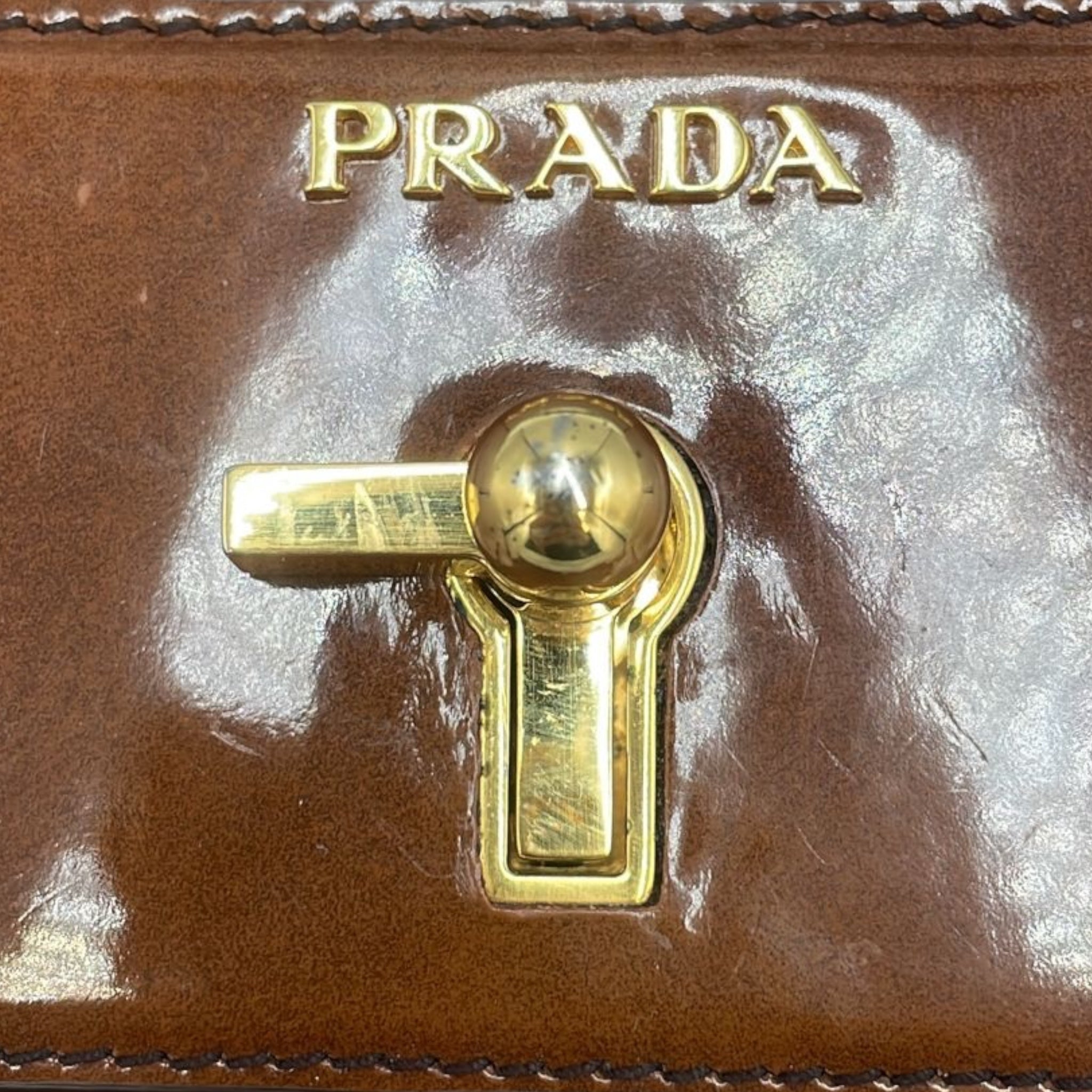 Prada Spall Borse Brown