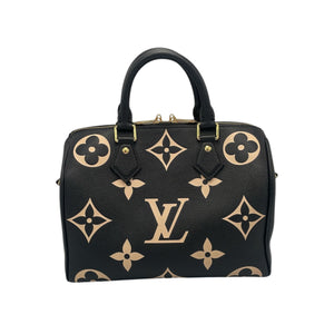 Louis Vuitton Speedy 25 Bandoulière Bicolor Giant Monogram Empreinte