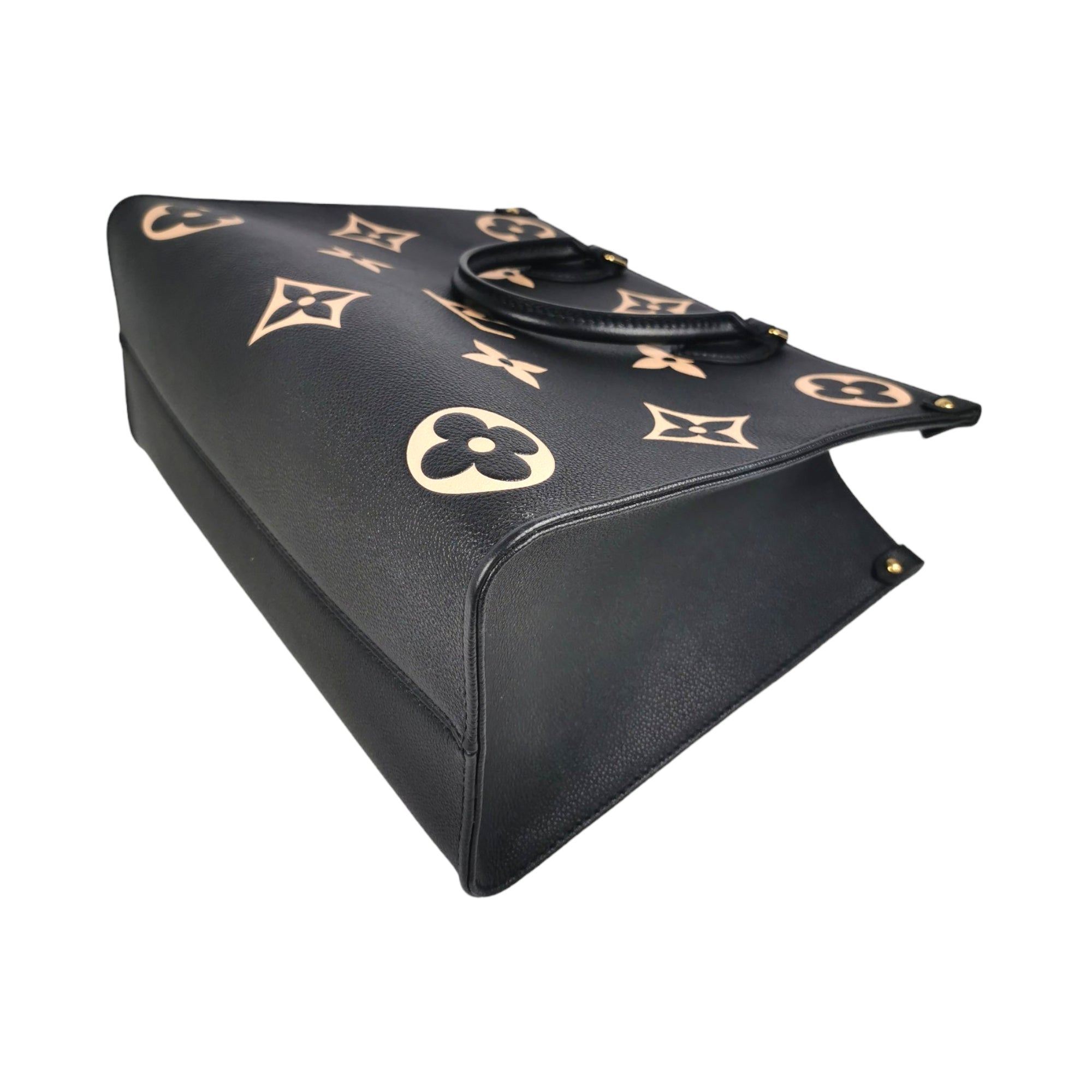 Porte-cartes Cuir Monogram Empreinte Bicolore - Portefeuilles et