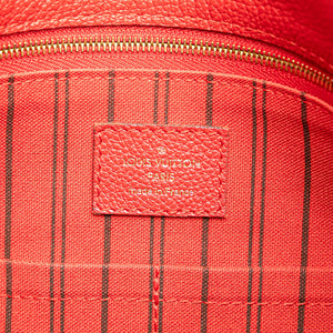 Louis Vuitton Spontini Red Monogram Empreinte