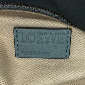Loewe Puzzle Bag Medium Blue Calfskin