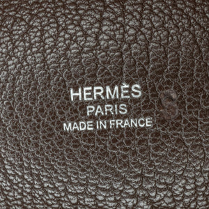 Hermès Jypsiere 28 Brown Clemence