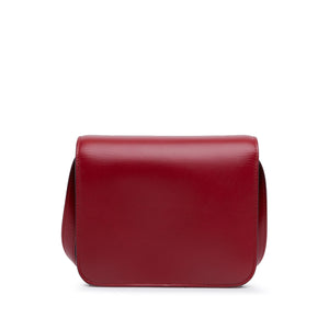 Celine Classic Box Small Red Calfskin