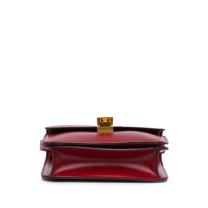 Celine Classic Box Small Red Calfskin