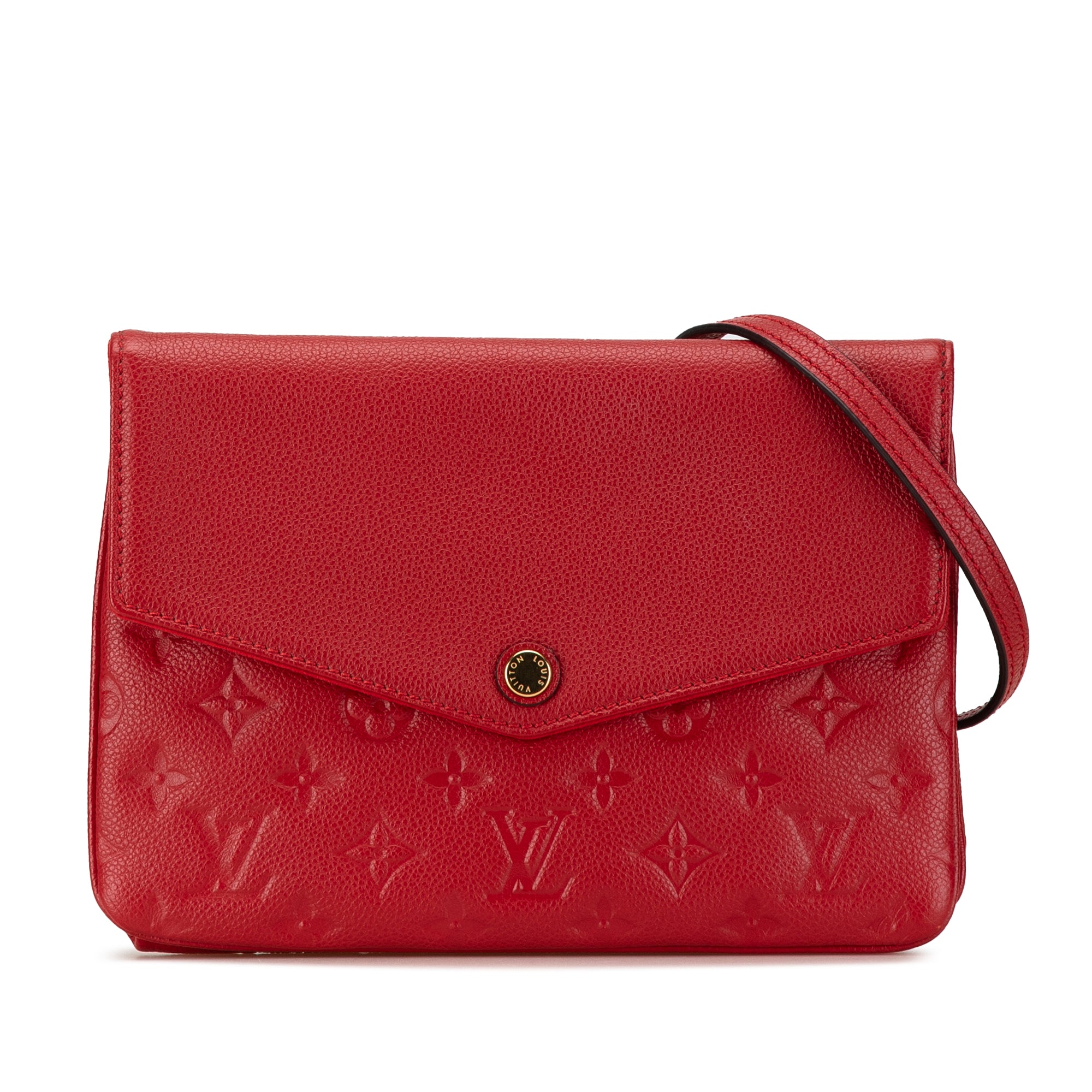 Louis Vuitton Twice Red Monogram Empreinte