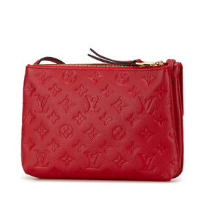 Louis Vuitton Twice Red Monogram Empreinte