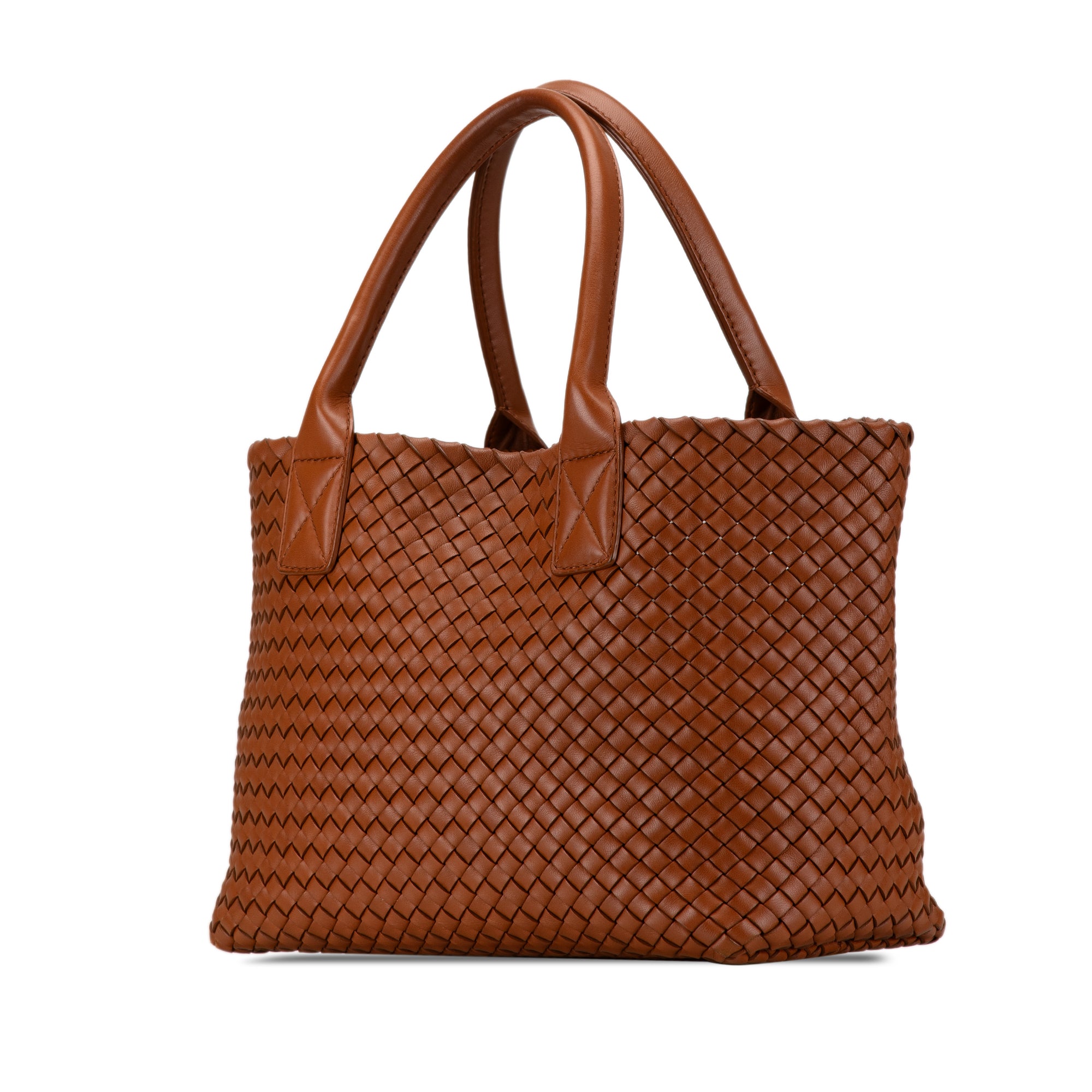 Bottega Veneta Cabat Tote Brown Intrecciato