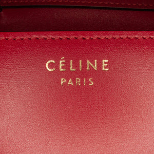 Celine Classic Box Small Red Calfskin