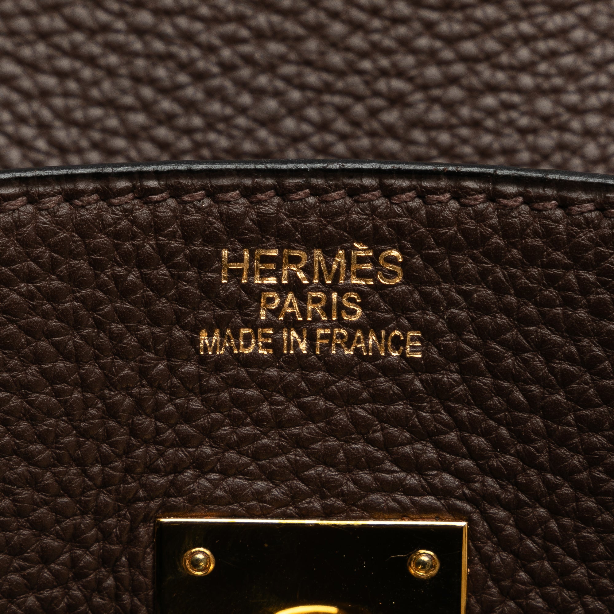 Hermès Birkin 35 Brown  Togo Gold
