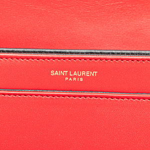 Yves Saint Laurent Solferino Small Red Leather