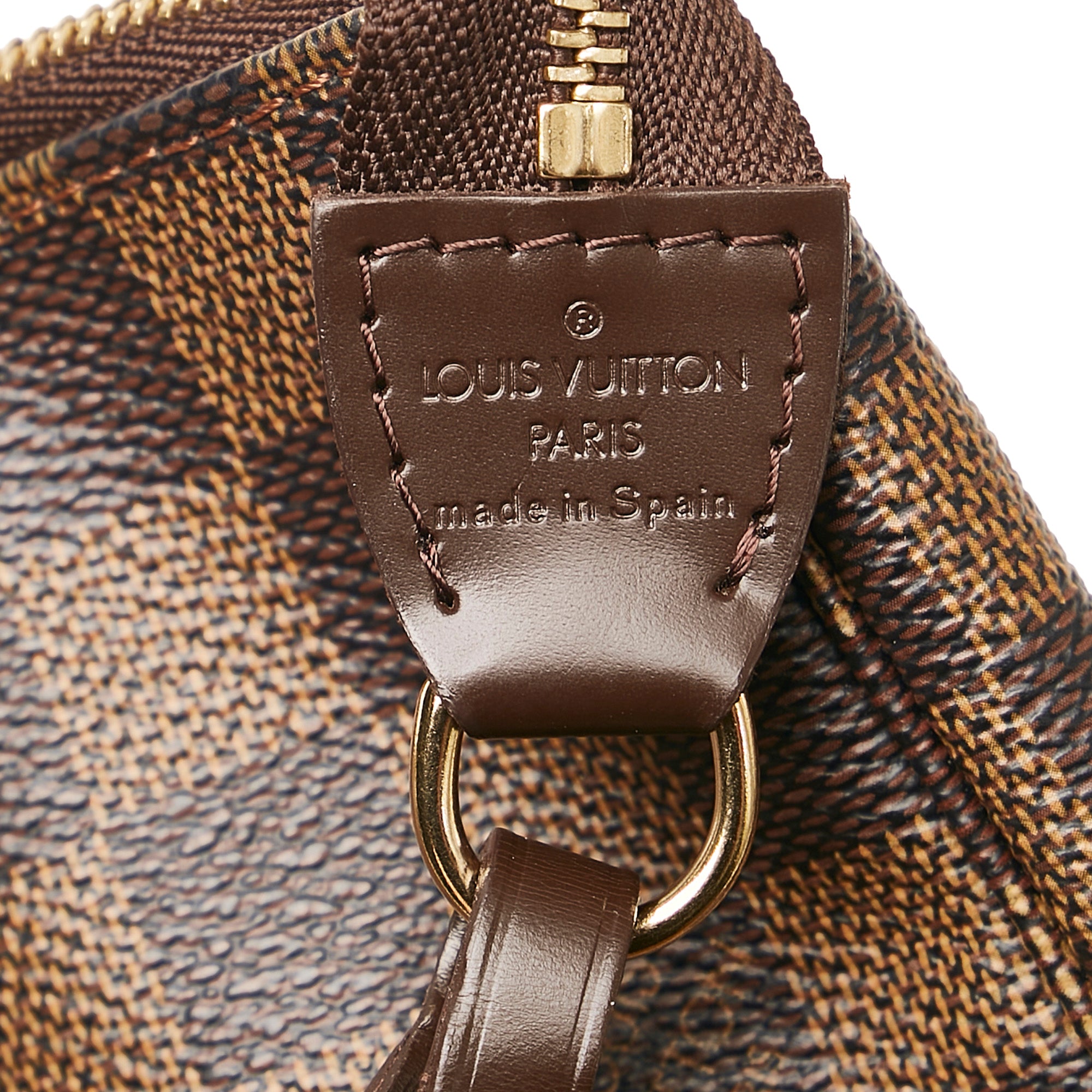 Louis Vuitton Pochette AccessOires Canvas a livello più damio