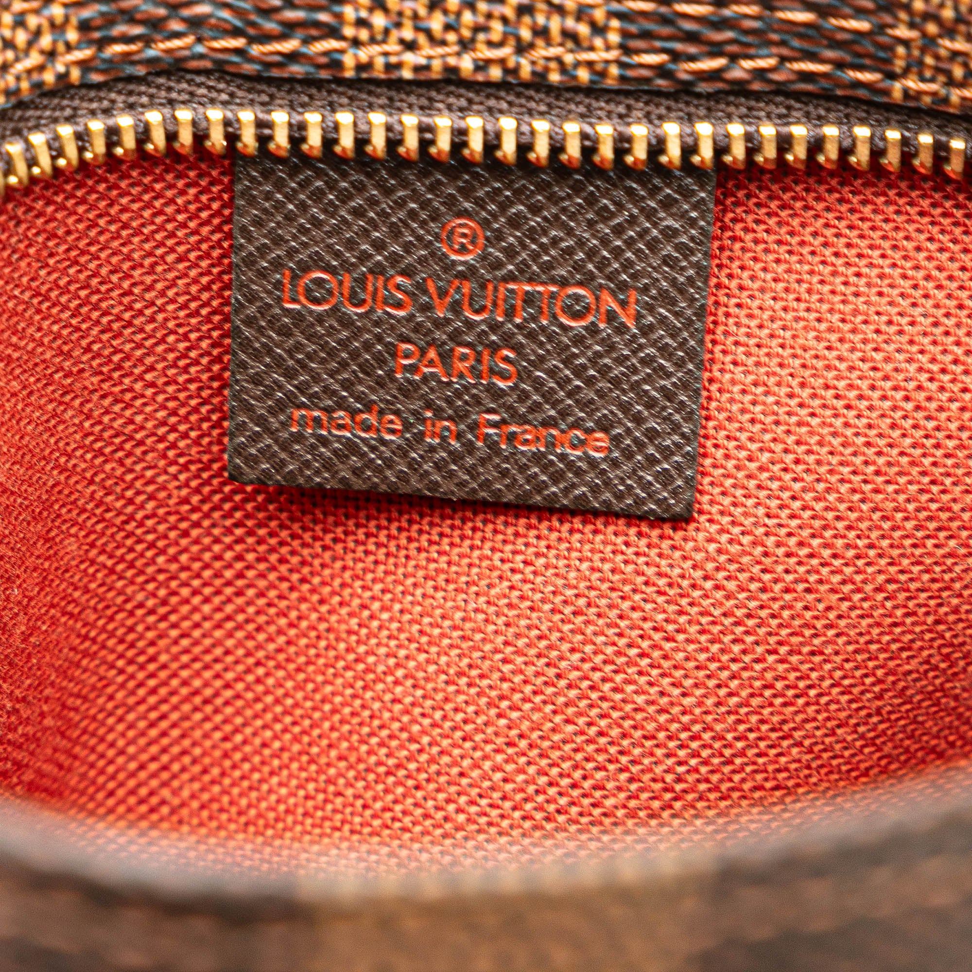 Louis Vuitton Trousse Pochette Damier Ebene Canvas