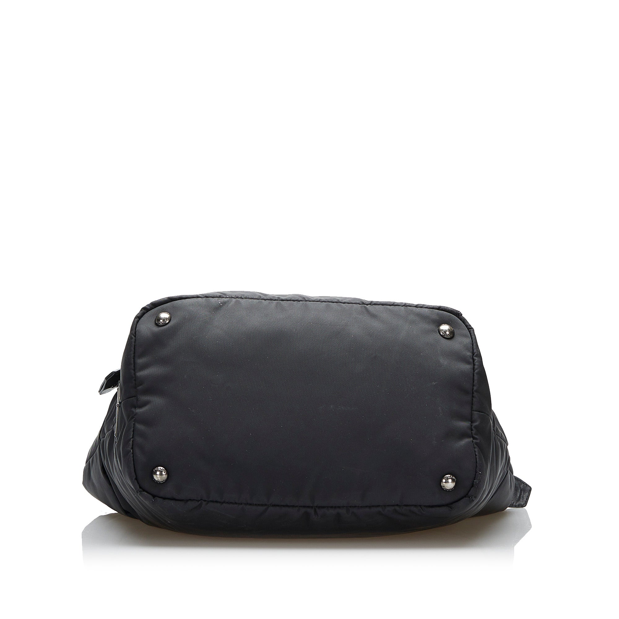 Prada Tessuto Reversible Black Nylon Canvas