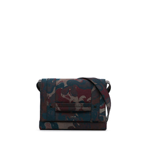 Dior x Peter Doig Messager Sac Camouflage brun Camouflage