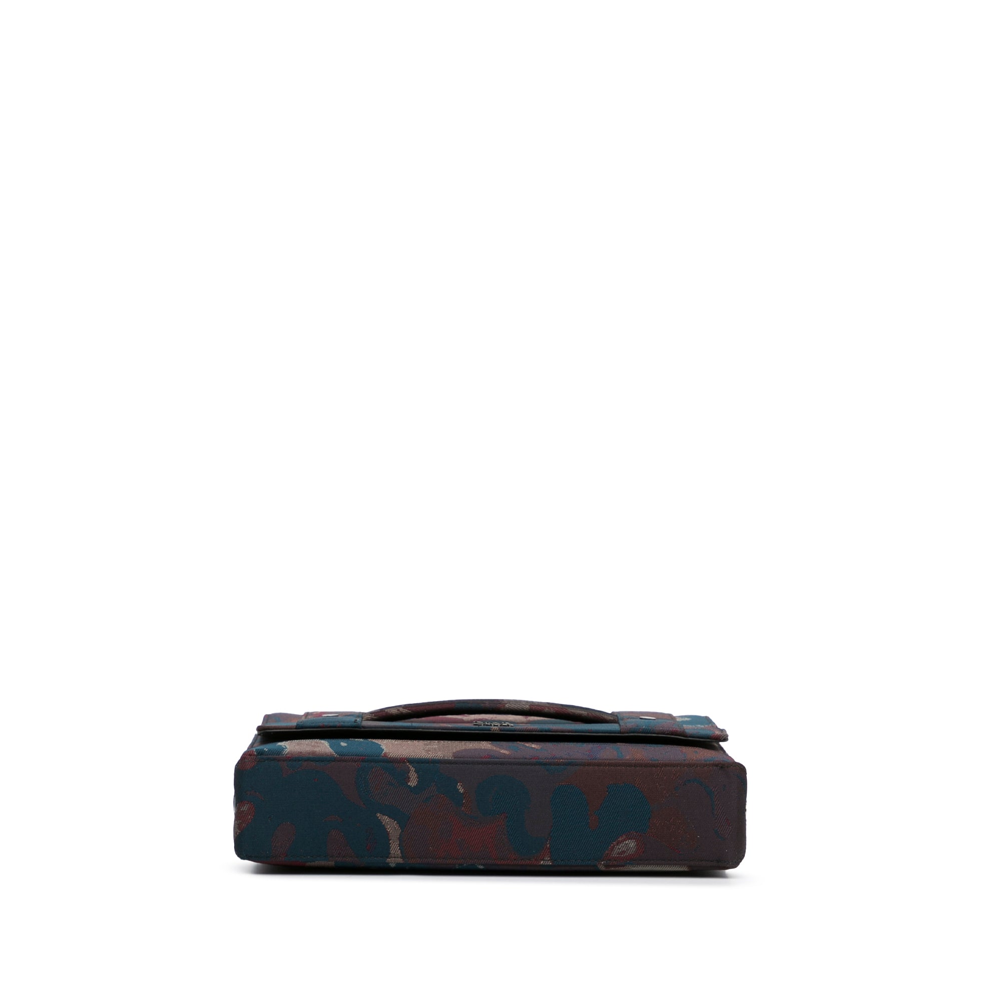 Dior x Peter Doig Messager Sac Camouflage brun Camouflage