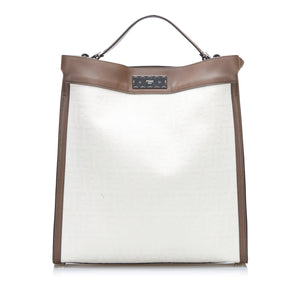 Fendi Peekaboo X-Lite White Zucca