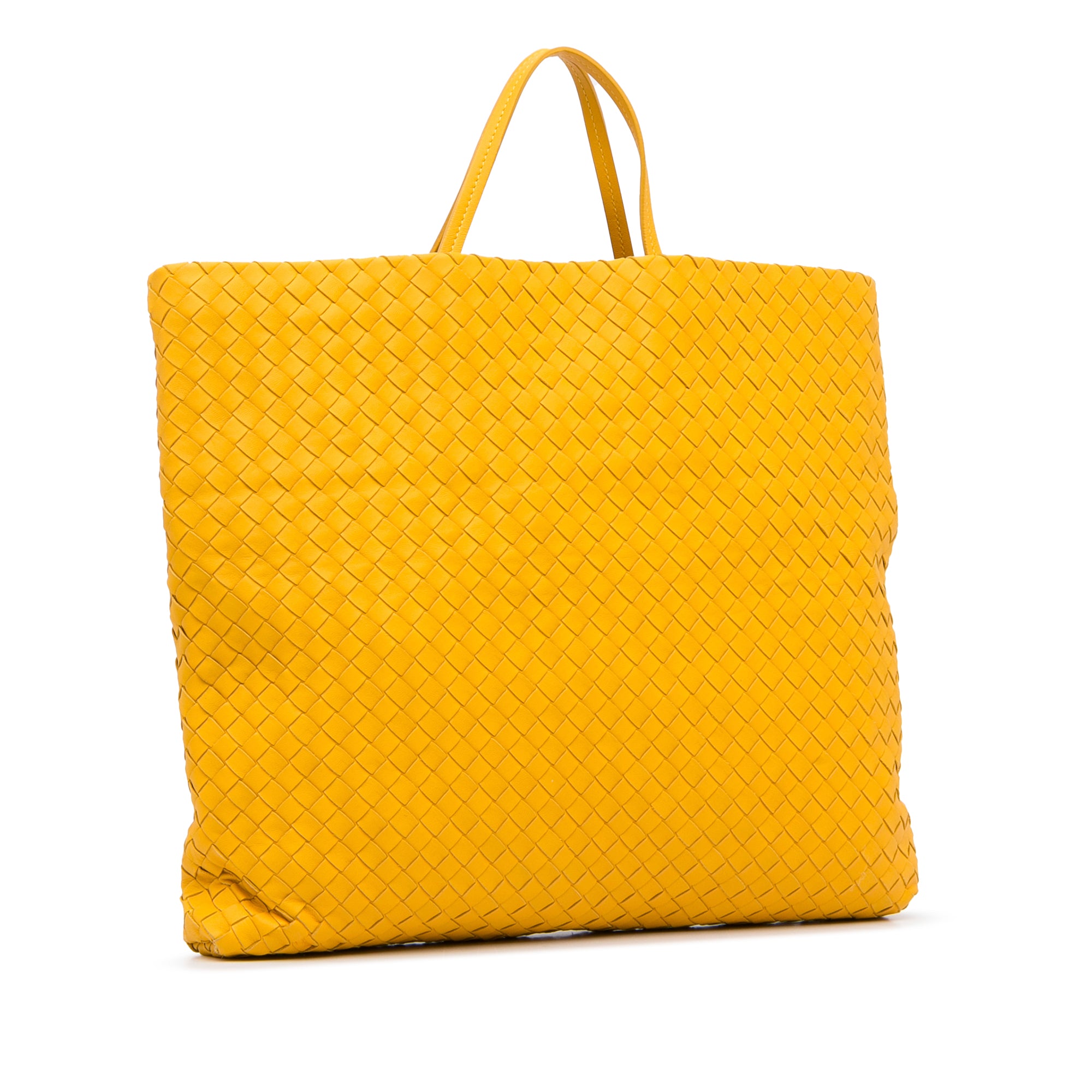 Bottega Veneta Nappa Giallo Intrecciato