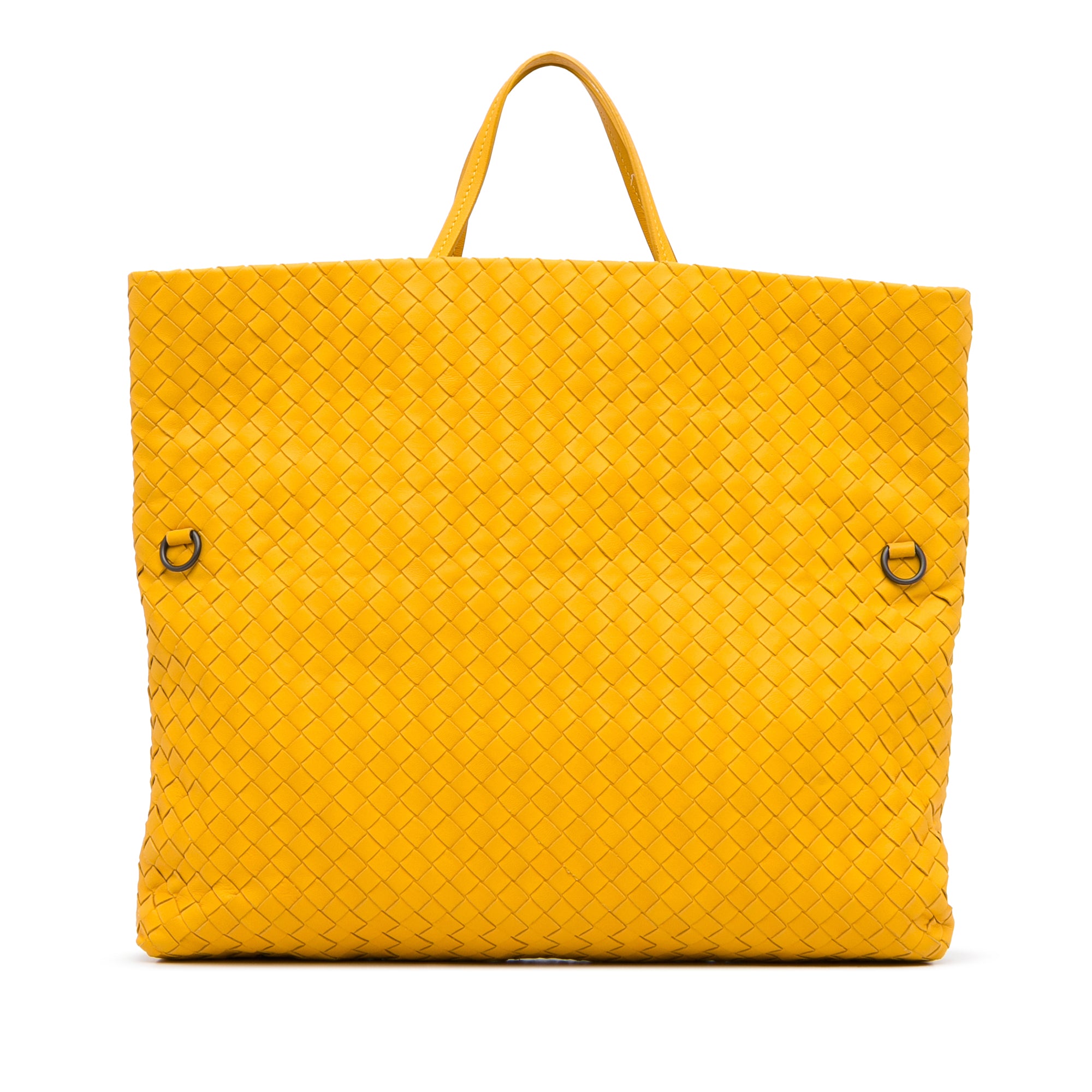 Bottega Veneta Nappa Yellow Intrecciato