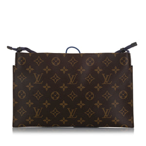 Louis Vuitton Monogram Outdoor Apollo Pochette Pacific Blue