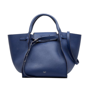 Celine Big Bag Small Blue Calfsk