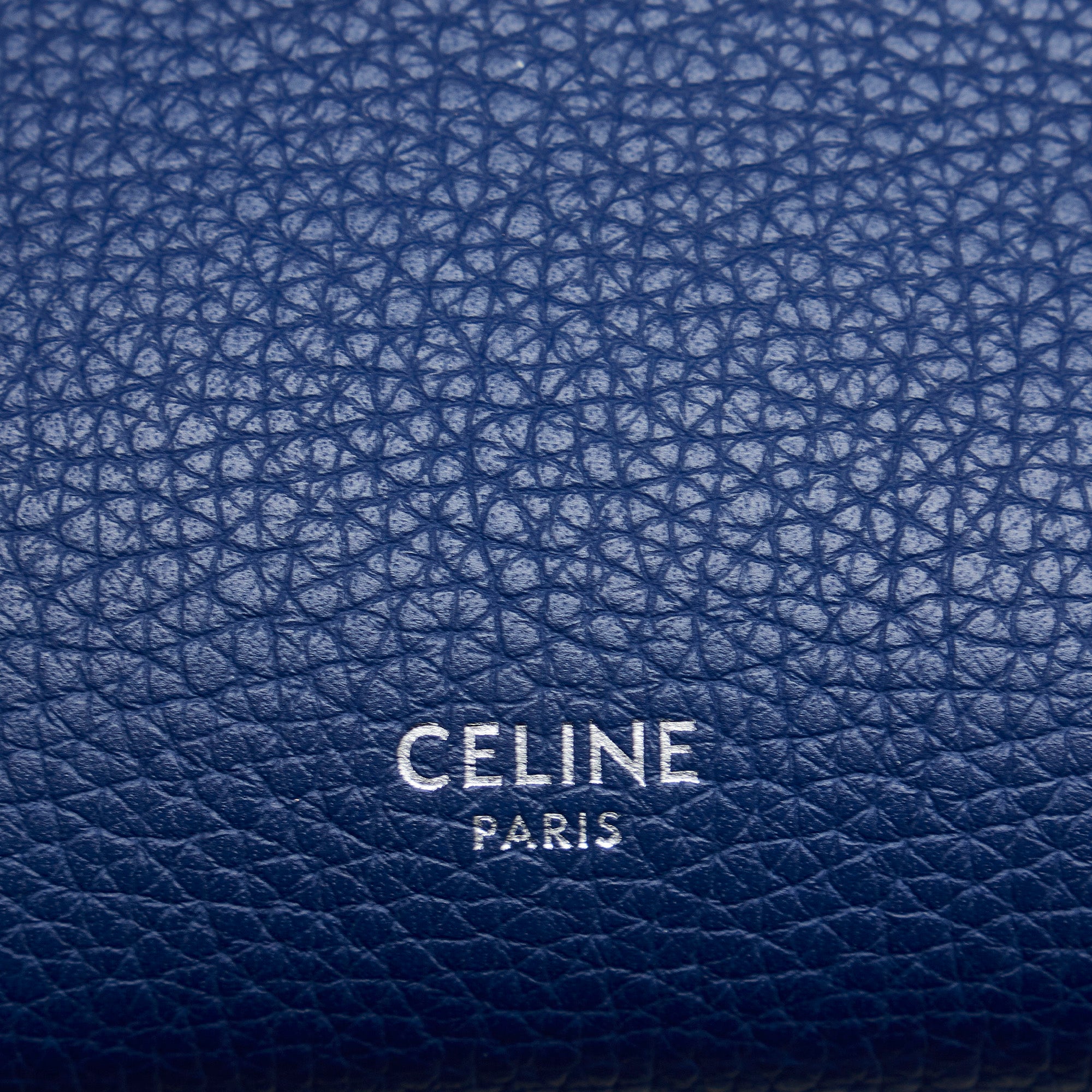 Celine Big Bag Small Blue Calfsk