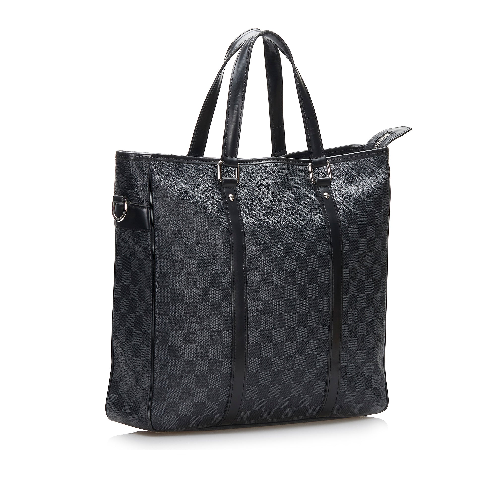 LOUIS VUITTON Damier Graphite Tadao PM 145525