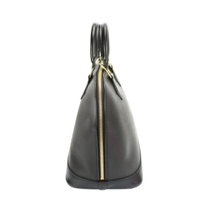 Alma PM Vintage-Tasche aus schwarzem Epi-Leder Louis Vuitton