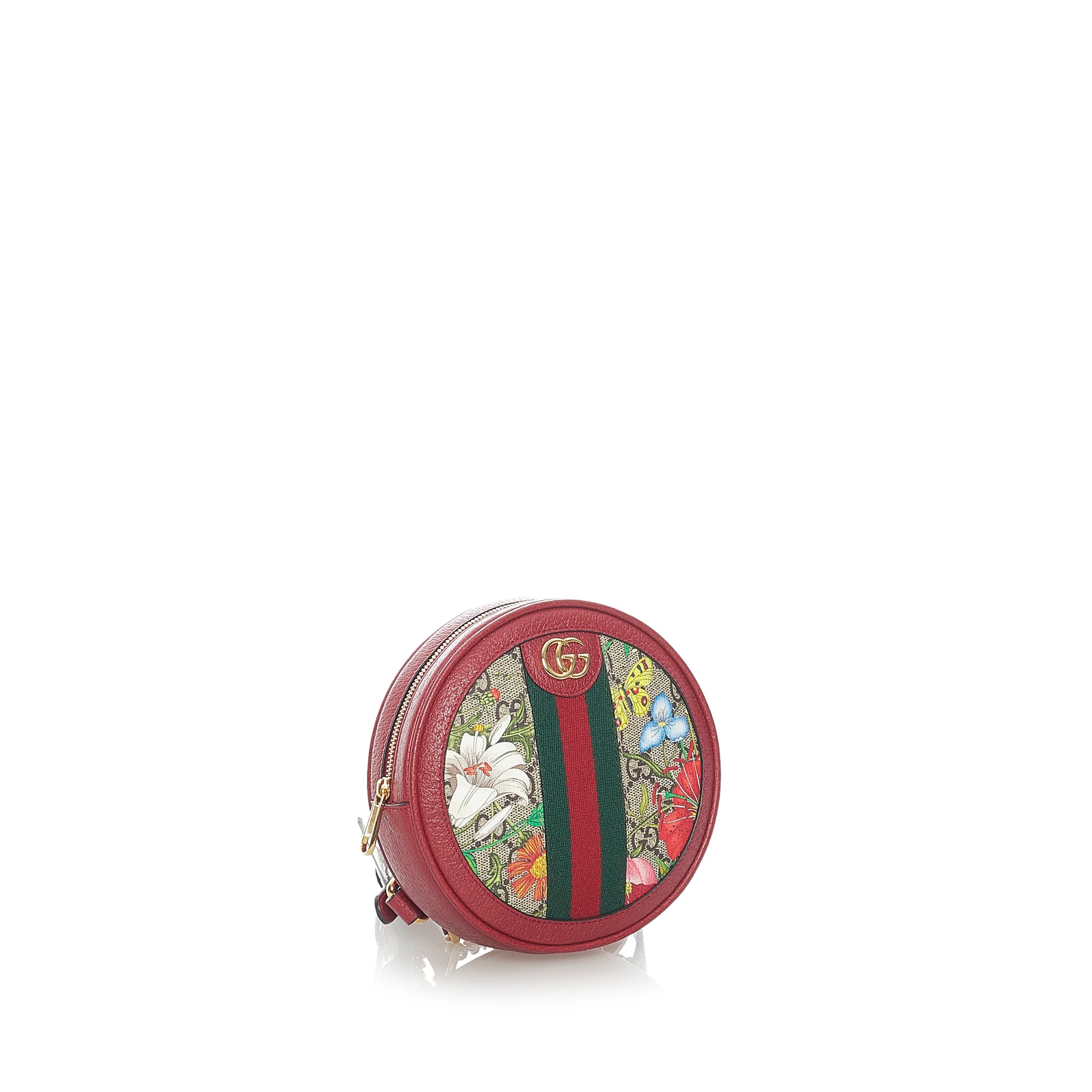 Gucci Ophidia Round sac à dos Flora GG Supreme Canvas